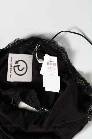 Γυναικείο αμάνικο μπλουζάκι ONLY, Μέγεθος S, Χρώμα Μαύρο, Τιμή 7,80 €