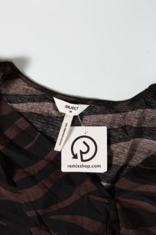 Γυναικείο αμάνικο μπλουζάκι Object, Μέγεθος S, Χρώμα Καφέ, Τιμή 6,58 €