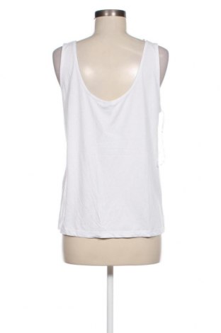 Γυναικείο αμάνικο μπλουζάκι Pieces, Μέγεθος XL, Χρώμα Λευκό, Τιμή 7,93 €