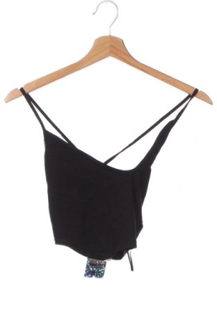 Γυναικείο αμάνικο μπλουζάκι Pull&Bear, Μέγεθος S, Χρώμα Μαύρο, Τιμή 4,76 €