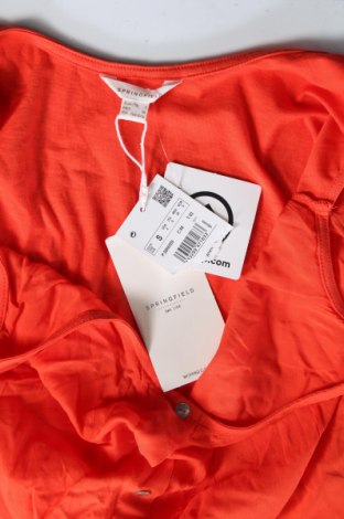 Γυναικείο αμάνικο μπλουζάκι Springfield, Μέγεθος S, Χρώμα Κόκκινο, Τιμή 16,70 €