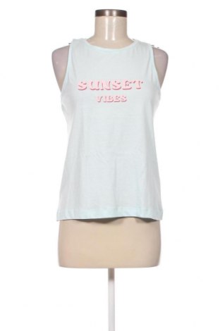 Γυναικείο αμάνικο μπλουζάκι Springfield, Μέγεθος M, Χρώμα Μπλέ, Τιμή 13,92 €