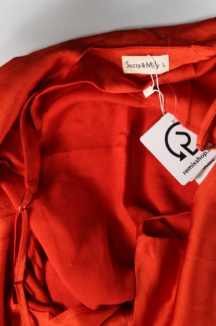 Γυναικείο αμάνικο μπλουζάκι Suzzy&Milly, Μέγεθος L, Χρώμα Κόκκινο, Τιμή 6,38 €