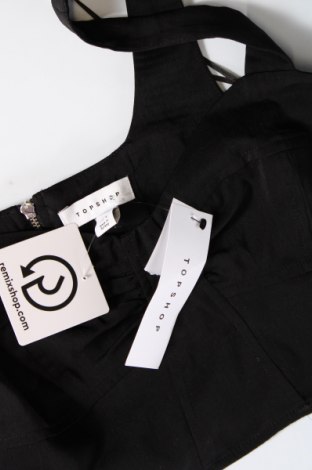 Γυναικείο αμάνικο μπλουζάκι Topshop, Μέγεθος S, Χρώμα Μαύρο, Τιμή 14,95 €
