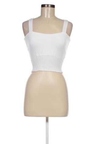 Γυναικείο αμάνικο μπλουζάκι Trendyol, Μέγεθος M, Χρώμα Λευκό, Τιμή 14,95 €
