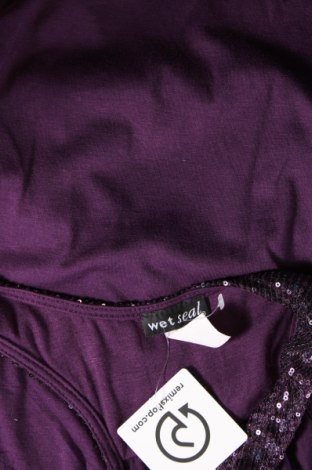 Γυναικείο αμάνικο μπλουζάκι Wet Seal, Μέγεθος XS, Χρώμα Βιολετί, Τιμή 1,60 €