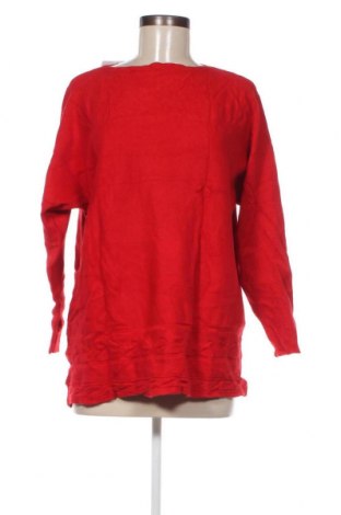 Damenpullover, Größe M, Farbe Rot, Preis 2,42 €