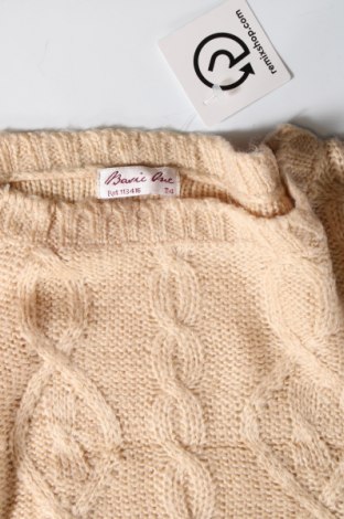 Дамски пуловер, Размер L, Цвят Бежов, Цена 4,35 лв.