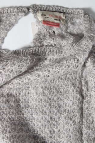 Damenpullover Bershka, Größe S, Farbe Grau, Preis € 2,42