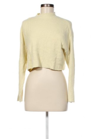 Γυναικείο πουλόβερ Bershka, Μέγεθος M, Χρώμα Κίτρινο, Τιμή 2,33 €
