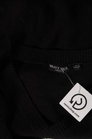 Дамски пуловер Brave Soul, Размер S, Цвят Черен, Цена 10,15 лв.