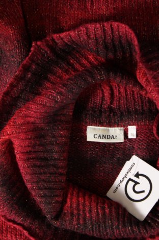 Γυναικείο πουλόβερ Canda, Μέγεθος M, Χρώμα Κόκκινο, Τιμή 2,51 €