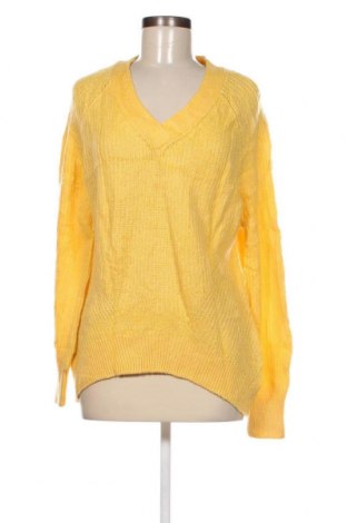 Γυναικείο πουλόβερ Canda, Μέγεθος M, Χρώμα Κίτρινο, Τιμή 2,51 €
