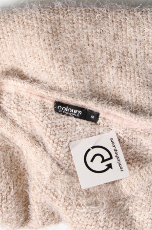 Дамски пуловер Colours Of The World, Размер M, Цвят Розов, Цена 8,70 лв.