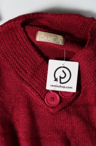 Γυναικείο πουλόβερ Daxon, Μέγεθος M, Χρώμα Κόκκινο, Τιμή 2,51 €