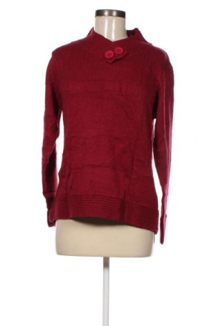Дамски пуловер Daxon, Размер M, Цвят Червен, Цена 4,64 лв.