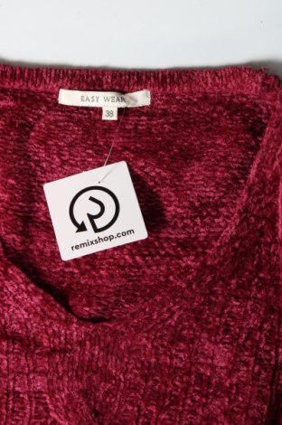 Γυναικείο πουλόβερ Easy Wear, Μέγεθος M, Χρώμα Κόκκινο, Τιμή 5,38 €