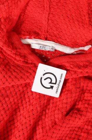 Dámsky pulóver Edc By Esprit, Veľkosť XS, Farba Červená, Cena  2,47 €