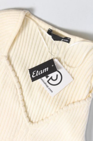 Дамски пуловер Etam, Размер S, Цвят Екрю, Цена 11,31 лв.