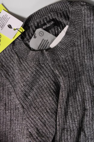 Дамски пуловер Even&Odd, Размер L, Цвят Сив, Цена 15,18 лв.