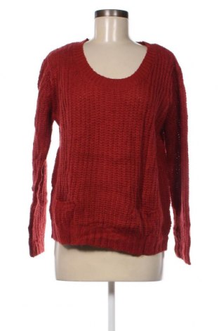 Дамски пуловер Gina, Размер L, Цвят Червен, Цена 4,64 лв.