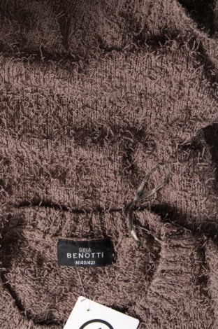 Γυναικείο πουλόβερ Gina Benotti, Μέγεθος M, Χρώμα Καφέ, Τιμή 2,51 €