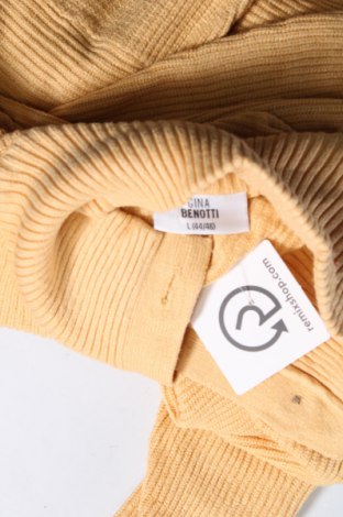 Дамски пуловер Gina Benotti, Размер L, Цвят Жълт, Цена 4,35 лв.