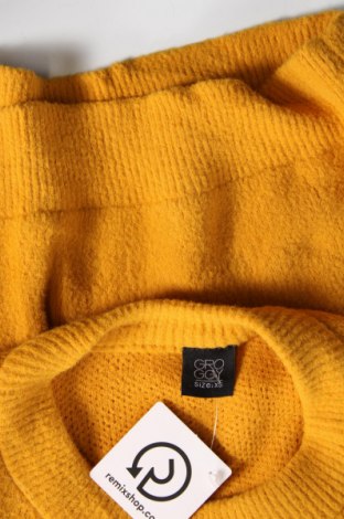 Дамски пуловер Groggy, Размер XS, Цвят Жълт, Цена 4,35 лв.