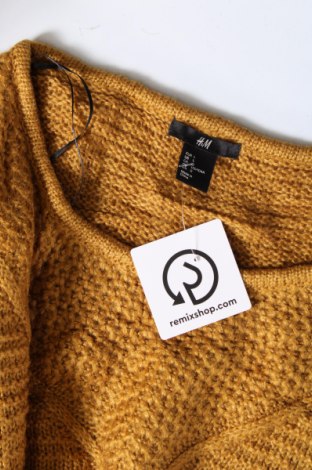 Дамски пуловер H&M, Размер L, Цвят Жълт, Цена 4,64 лв.
