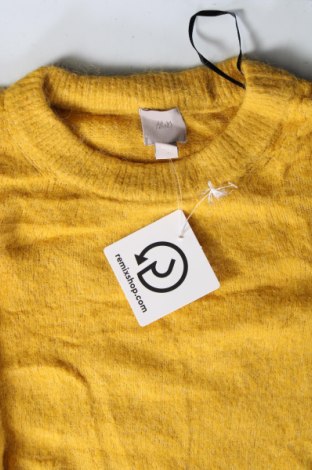 Damski sweter H&M, Rozmiar XS, Kolor Żółty, Cena 27,83 zł