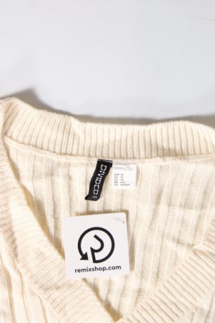Дамски пуловер H&M Divided, Размер XS, Цвят Екрю, Цена 4,35 лв.