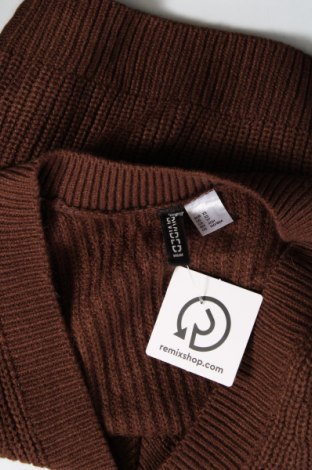 Γυναικείο πουλόβερ H&M Divided, Μέγεθος XS, Χρώμα Καφέ, Τιμή 2,15 €