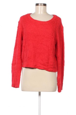 Дамски пуловер H&M Divided, Размер L, Цвят Червен, Цена 7,25 лв.