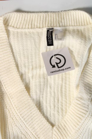 Damski sweter H&M Divided, Rozmiar L, Kolor Biały, Cena 92,76 zł