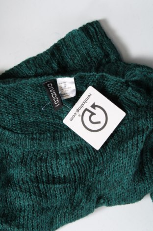 Γυναικείο πουλόβερ H&M Divided, Μέγεθος XS, Χρώμα Πράσινο, Τιμή 2,33 €