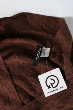 Дамски пуловер H&M Divided, Размер XL, Цвят Кафяв, Цена 7,25 лв.