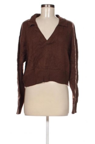 Γυναικείο πουλόβερ H&M Divided, Μέγεθος XL, Χρώμα Καφέ, Τιμή 3,77 €