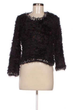 Дамски пуловер High Society by Rengel, Размер S, Цвят Черен, Цена 18,20 лв.