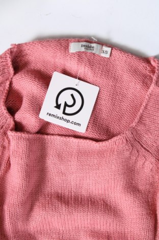 Γυναικείο πουλόβερ Inside, Μέγεθος XS, Χρώμα Ρόζ , Τιμή 5,38 €