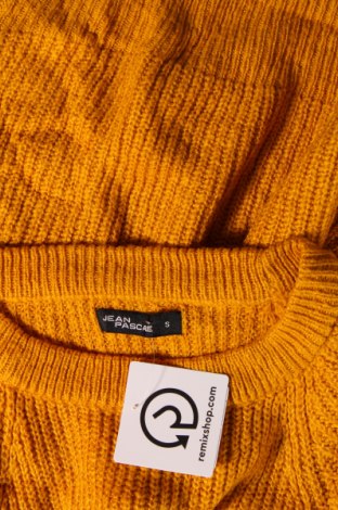 Дамски пуловер Jean Pascale, Размер S, Цвят Жълт, Цена 4,35 лв.