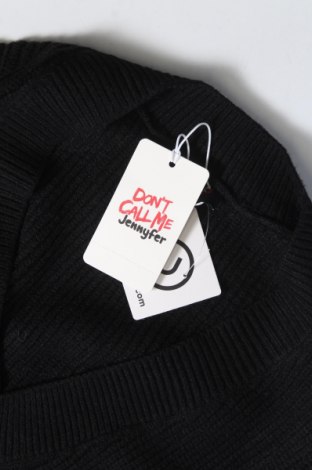 Γυναικείο πουλόβερ Jennyfer, Μέγεθος S, Χρώμα Μαύρο, Τιμή 6,40 €