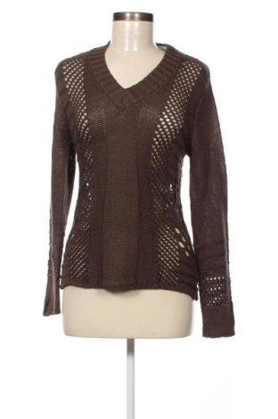 Дамски пуловер K-design, Размер XL, Цвят Кафяв, Цена 5,22 лв.
