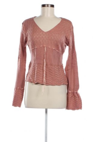 Дамски пуловер Kiabi, Размер XL, Цвят Розов, Цена 10,15 лв.