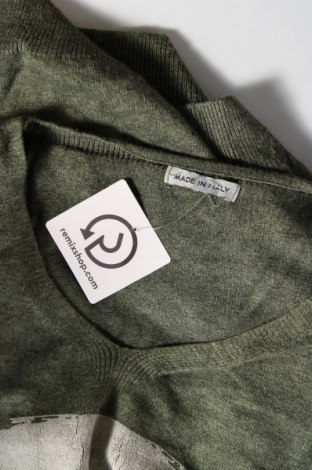 Дамски пуловер Made In Italy, Размер M, Цвят Зелен, Цена 6,09 лв.
