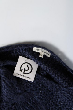 Дамски пуловер Millenium, Размер M, Цвят Син, Цена 4,64 лв.