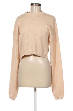 Γυναικείο πουλόβερ Missguided, Μέγεθος XL, Χρώμα  Μπέζ, Τιμή 4,74 €