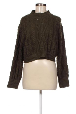 Γυναικείο πουλόβερ Missguided, Μέγεθος L, Χρώμα Πράσινο, Τιμή 7,35 €