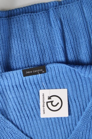 Γυναικείο πουλόβερ New Laviva, Μέγεθος S, Χρώμα Μπλέ, Τιμή 5,38 €
