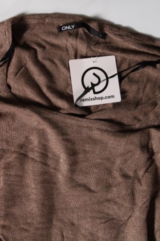 Γυναικείο πουλόβερ ONLY, Μέγεθος L, Χρώμα Καφέ, Τιμή 7,80 €