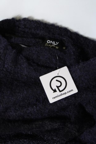 Дамски пуловер ONLY, Размер XS, Цвят Син, Цена 4,60 лв.